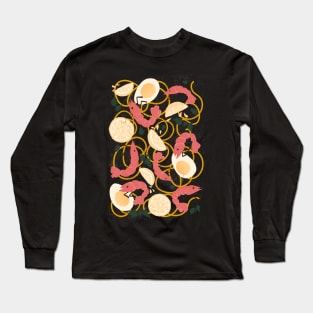 Ramen shrimp Long Sleeve T-Shirt